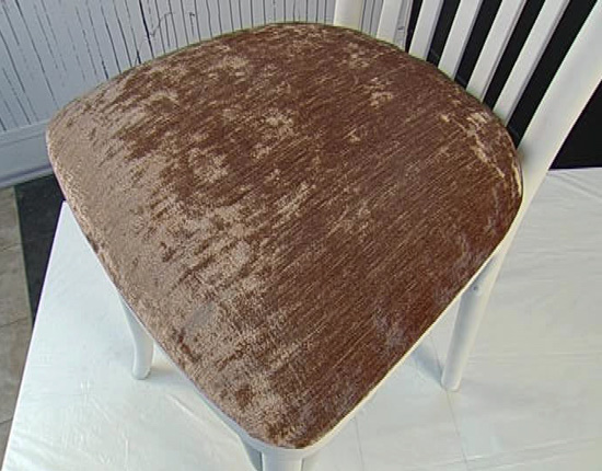Fauteuil peint