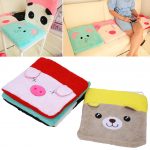 Coussins de siège en peluche