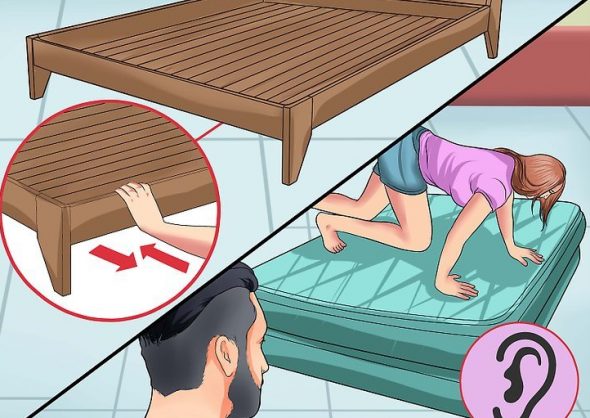 Vérifiez le matelas et le cadre