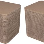 Carton ottoman avec leurs propres mains