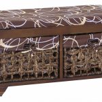 Ottoman en rotin fait main