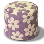 Ottoman avec marguerites de leurs propres mains