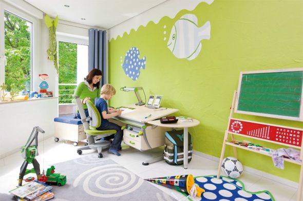 Lieu de travail de l'enfant