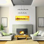 Disposition des meubles au coin du feu dans le salon
