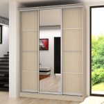 Couleurs de garde-robe coulissantes dans le couloir