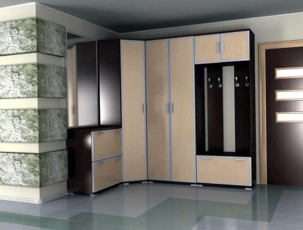 Option de couloir d'angle