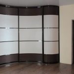 Vague garde-robe de MDF