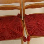 Sièges sur la chaise crochetée