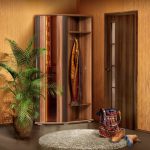 Armoire d'angle élégante