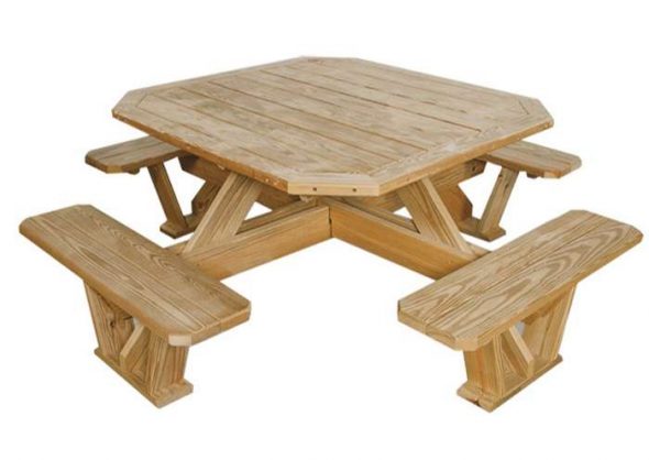 Table pour tonnelle