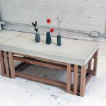 Table de cuisine de style loft