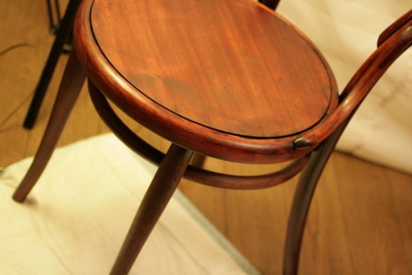 Chaise après peinture