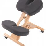 Chaise de selle en bois