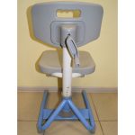 Chaise transformante de couleur grise