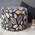 Pouf en tissu faites-le vous-même à partir de bouteilles en plastique