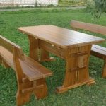 Meubles en bois en plein air faites-le vous-même