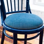 Chaise Vienna avec un nouveau siège en jean