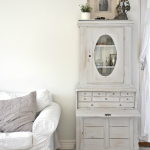 Commode-coiffeuse recyclée faites-le vous-même