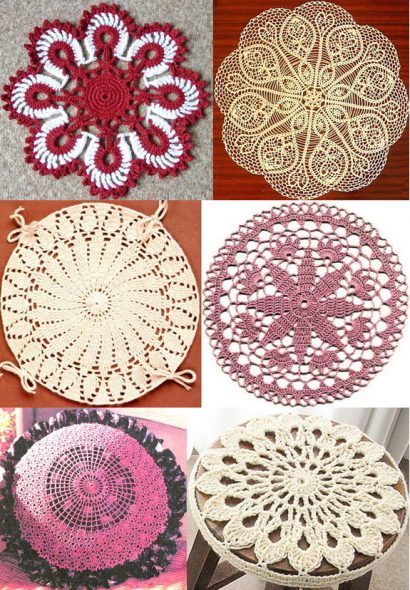 Sièges en crochet
