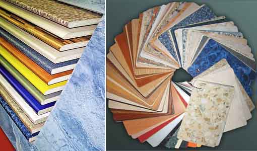 La palette de couleurs des dessus de table