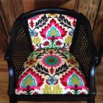 Le décor de la partie molle de la chaise