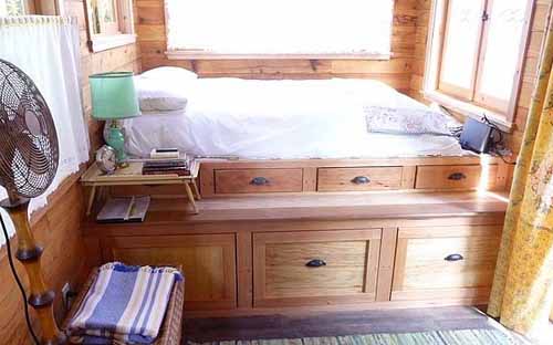 Podium en bois