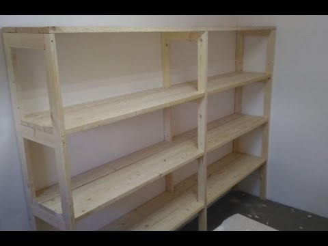 Étagères en bois