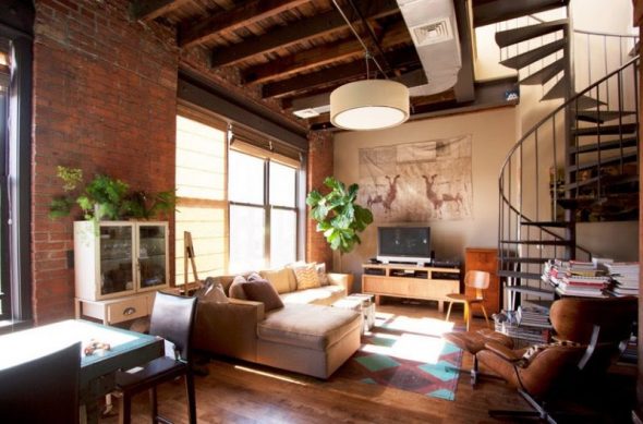 Style loft urbain
