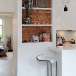 Belles étagères pour la décoration de la cuisine