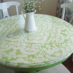 Belle table en dentelle faites-le vous même