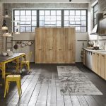 Mobilier de cuisine de style loft