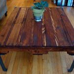 Pieds en métal pour table en bois