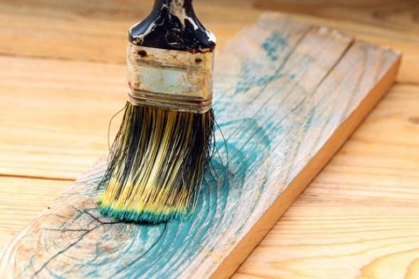 Méthode de vieillissement à la brosse sèche Loft