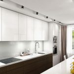 Minimalistische Küche für Liebhaber perfekter Ordnung