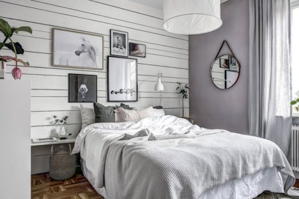 Mobilier minimum dans une petite chambre