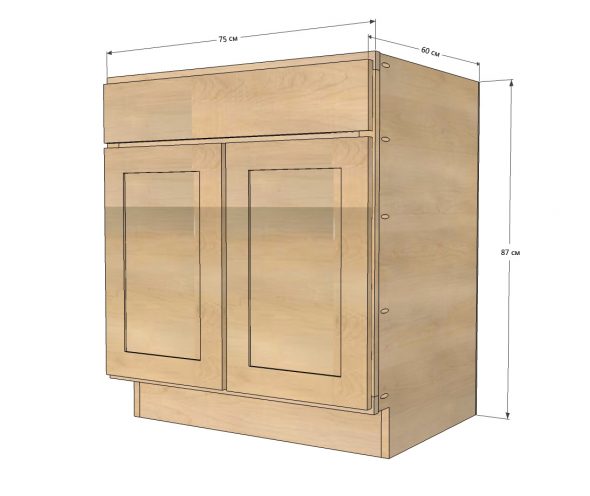 Modèle d'armoire de cuisine