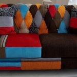 Canapé design patchwork insolite faites-le vous-même