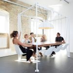 Balançoire de table design