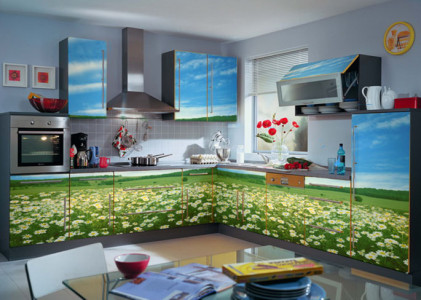 Façades de cuisine rénovées