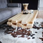 Le design original de la table basse