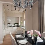 Table ovale noire originale