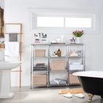 Support de salle de bain ouvert