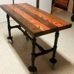 Table basse mobile faite maison