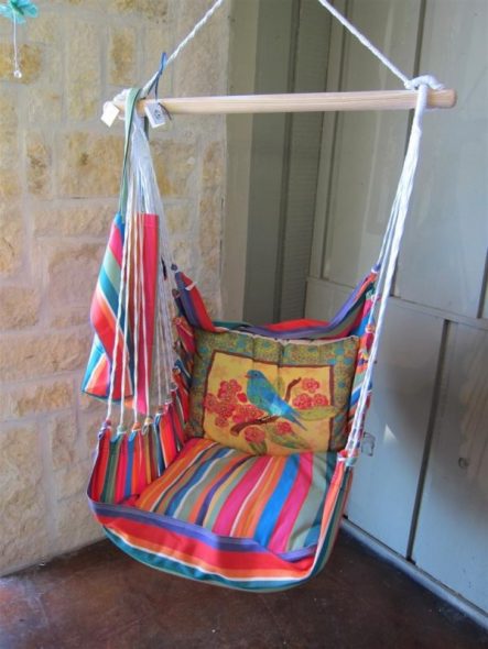 Balançoire chaise suspendue