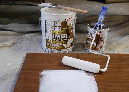Peinture meubles en bois