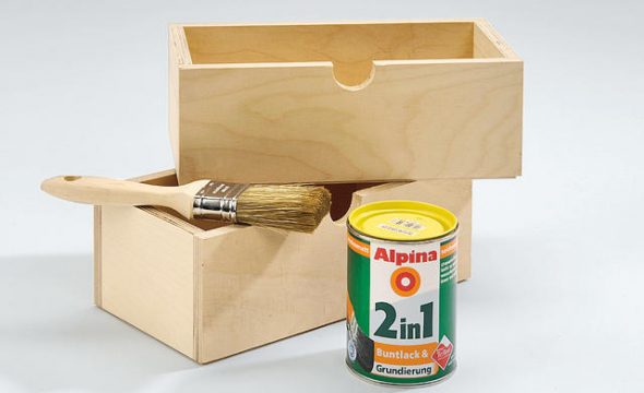 Couvrir avec de la tache ou de l'huile de lin