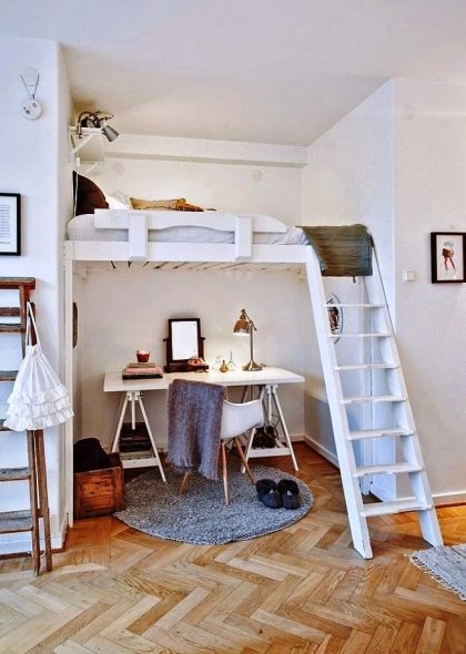 Solution pratique et lumineuse dans une niche