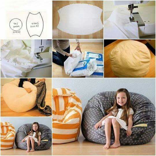 Le processus de fabrication de pouf