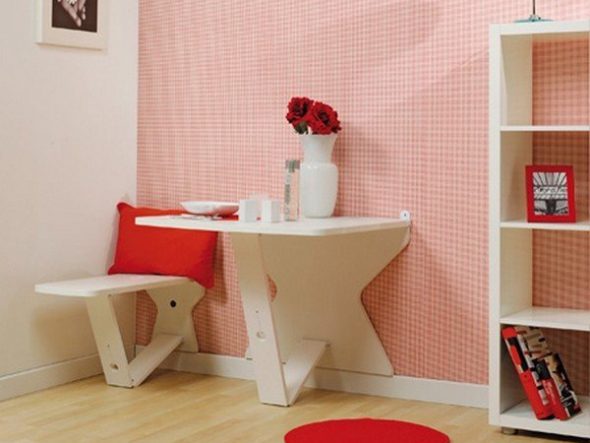 Table pliante et chaise