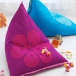 Sac pouf fait maison